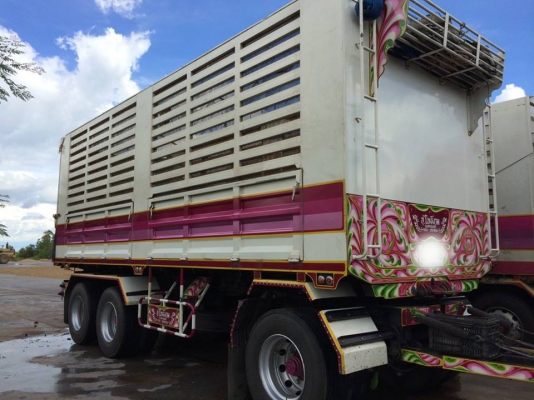 ***ขายแล้วครับขอบคุณ Truck2hand ขาย24ล้อพ่วง แม่ลูกดั้มเกษตร สวยๆ แม่12ล้อ HINO MEGA SERIES 700 E13C Turbointer-420HP EURO3 ปี55 เครื่องเดิมขุมพลังใหม่ตัวล่าสุด E13C-bointer 420แรง แห้งๆแน่นๆ แรงๆ ไม่มีเยิ้ม เกียร์เดิมZF 16สปีดไม่มีหอน ช่วงล่าง2คานหน้าโรง