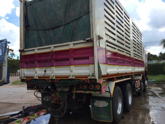 ***ขายแล้วครับขอบคุณ Truck2hand ขาย24ล้อพ่วง แม่ลูกดั้มเกษตร สวยๆ แม่12ล้อ HINO MEGA SERIES 700 E13C Turbointer-420HP EURO3 ปี55 เครื่องเดิมขุมพลังใหม่ตัวล่าสุด E13C-bointer 420แรง แห้งๆแน่นๆ แรงๆ ไม่มีเยิ้ม เกียร์เดิมZF 16สปีดไม่มีหอน ช่วงล่าง2คานหน้าโรง