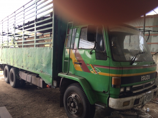 10ล้อร็อคกี้เพลาเดียว ห้างแท้175แรงFVM12QYช่วงยาว กระบะคอกเหล็ก7ม.ช่วงล้อ5ม. หัวบาง เครื่องสวย คัสซีสวย เล่มพร้อม...