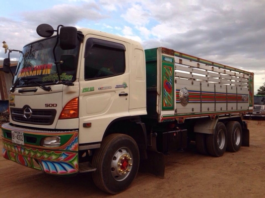 Hino ปี54 เครื่อง344 ป้ายแดงสภาพเดิม  รถบ้าน