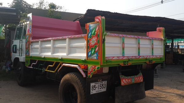 ขายด่วนHINOหกล้อดั้มยาง900เครื่องHO7C 185 แรงสภาพพร้อมใช้แอร์เย็นโทร0843923995