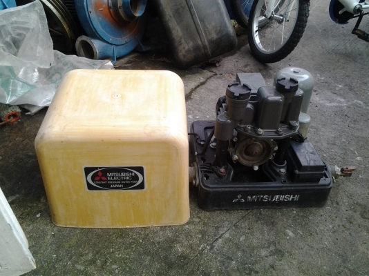 ขาย !! ปั้มน้ำแรงดันคงที่มิตซูบิชิ250w.สภาพพร้อมใช้งาน