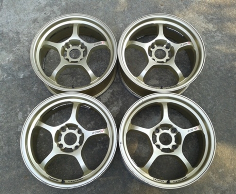 ล้อยุ่น,Data'Champ 17-4/114.3 ห้าก้านยกทองอ่อนสวยๆชุด 7,000