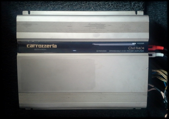 แอมป์ 4Ch Pioneer 60Wx4 Made in USA.