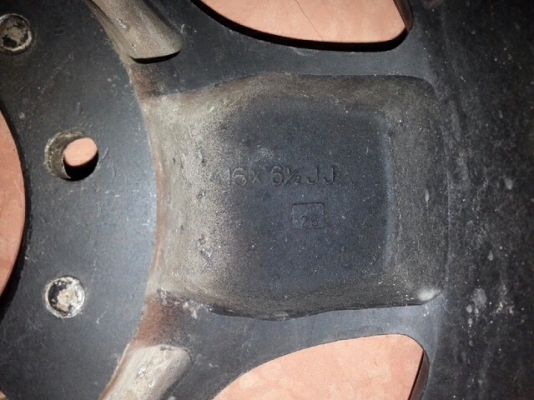 ล้อแท้  Bradley 6 รู ขอบ 16