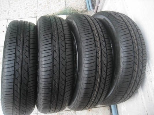 ขายล้อแม็กมือสอง Mitsu mirage 14" พร้อมยางปี13 สนใจติดต่อเล็กคลองสามครับ 081-3747940