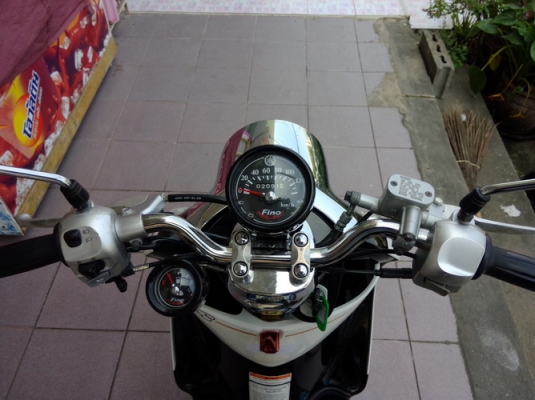 Fino ลายPS สีขาว-ดำ รถปี56 เดิมๆ สวยๆ ราคาถูกครับ