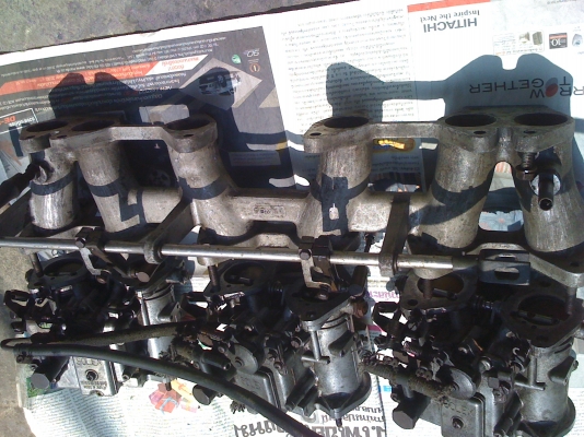 Solex คาบูคู่ ของแรงญี่ปุ่น 6 ปาก พร้อมคอไอดี Tomei Solex คาบูคู่ ของแรงญี่ปุ่น 6 ปาก พร้อมคอไอดี Tomei