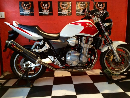 T&amp;T BIKE RAMA2 ขายHONDA CB1300 ปี2005 หัวฉีด PGM FI  กุญแจชิพแท้ เอกสารอินวอย สรรพสามิต แท้ ราคา129000 ฿