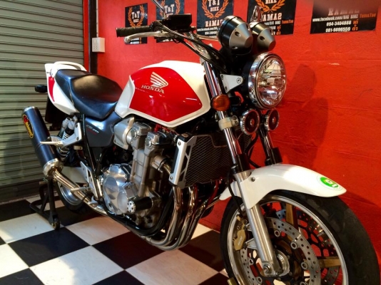 T&amp;T BIKE RAMA2 ขายHONDA CB1300 ปี2005 หัวฉีด PGM FI  กุญแจชิพแท้ เอกสารอินวอย สรรพสามิต แท้ ราคา129000 ฿
