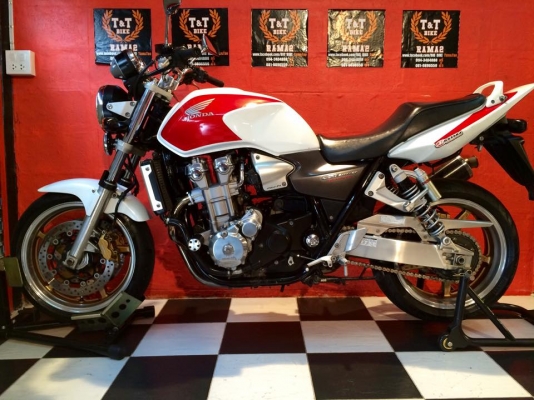 T&amp;T BIKE RAMA2 ขายHONDA CB1300 ปี2005 หัวฉีด PGM FI  กุญแจชิพแท้ เอกสารอินวอย สรรพสามิต แท้ ราคา129000 ฿