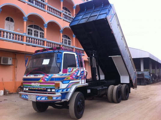 ISUZU FXZ ดั้ม-อลูมิเนียม เครื่อง 6SA1 (210 แรงม้า) เบรกทิฟฟี่ สภาพพร้อมใช้ ทะเบียนพร้อมโอน