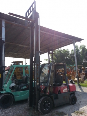 โฟคลิฟท์ Nissan 2.5ตัน เสา 4เมตร ดีเซล งาสไลด์ นำเข้าจาก ญี่ปุ่น +++ สวยมาก พร้อมใช้งาน ขายถูก 090-986-2521