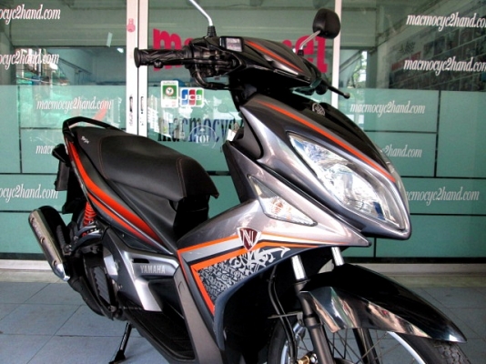 nuovo Elegance สีดำเทา 135 cc.  รถเดือนกุมภาพัน ปี 54 ไมล์ 2 หมื่นโล ฟรีค่าโอน แถม 3รายการ  26900