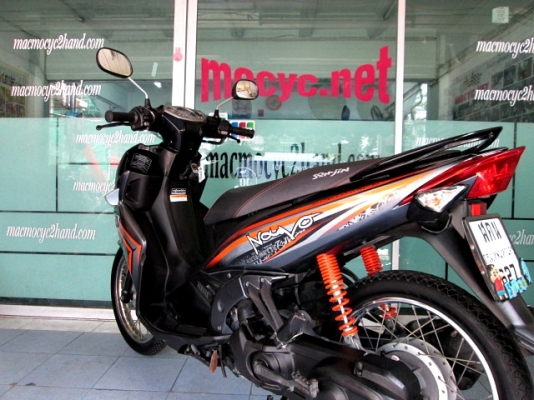 nuovo Elegance สีดำเทา 135 cc. รถเดือนกุมภาพัน ปี 54 ไมล์ 2 หมื่นโล ฟรีค่าโอน แถม 3รายการ 26900 nuovo Elegance สีดำเทา 135 cc. รถเดือนกุมภาพัน ปี 54 ไมล์ 2 หมื่นโล ฟรีค่าโอน แถม 3รายการ 26900