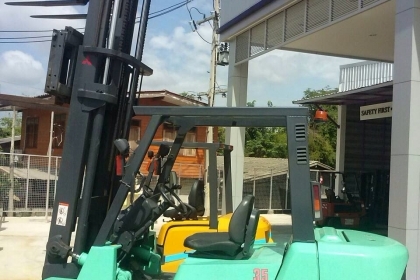 ขาย. รถโฟล์คลิฟท์ MITSUBISHI FD35 เครื่องยนต์ดีเซล เกียร์ ออโต้ เครื่องยนต์6สูบ