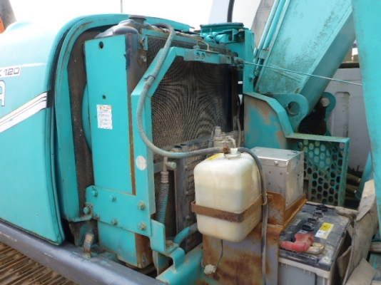 รถขุดเก่าญี่ปุ่น SK120 มาร์คไฟว์ อาร์มพิเศษ