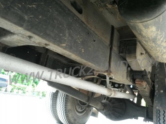 รถบรรทุก 6 ล้อ ยี่ห้ออีซูซุ เป็นกระบะไม้+หัวไม้