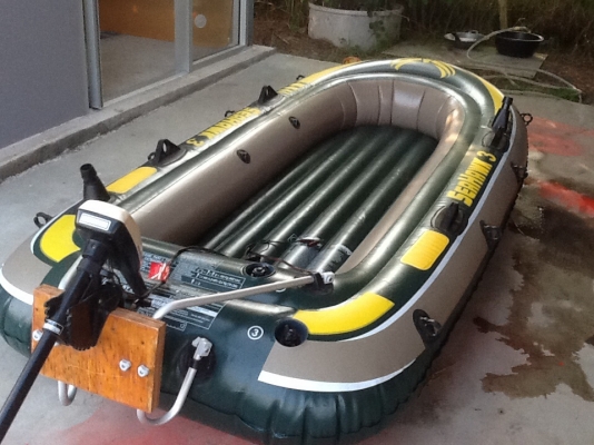 เรือยางใหม่ไม่เคยใช้งานseahawk พร้อมมอเตอร์ไกด์