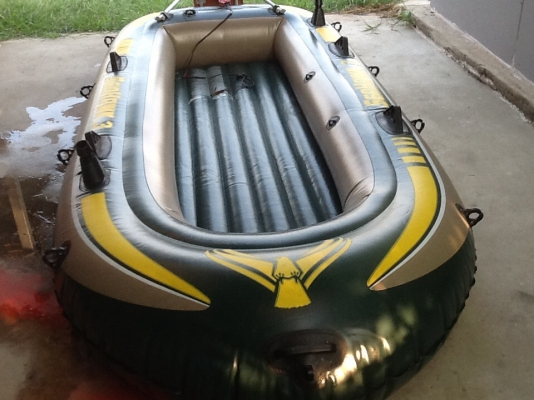 เรือยางใหม่ไม่เคยใช้งานseahawk พร้อมมอเตอร์ไกด์