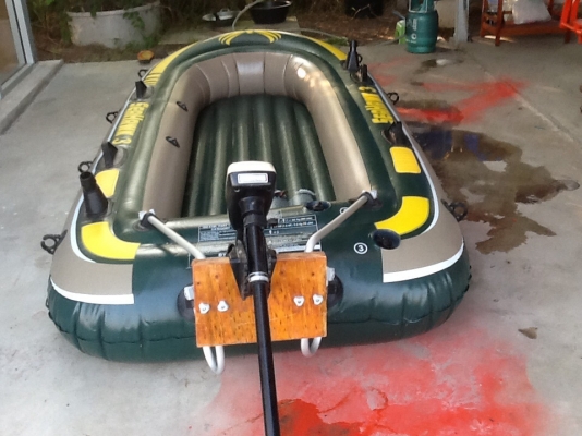 เรือยางใหม่ไม่เคยใช้งานseahawk พร้อมมอเตอร์ไกด์