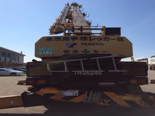 ขายรถเครน TANADO TR250-M6 YEAR 1999 ราคา 6200000 ยังไม่รวมภาษี ขายรถเครน TANADO TR250-M6 YEAR 1999 ราคา 6200000 ยังไม่รวมภาษี