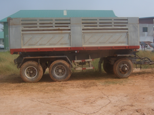 ขายลูกพ่วงดั้ม 3มิตร 3เพลาเสริม สภาพดี 550000 บาท จังหวัดขอนแก่น