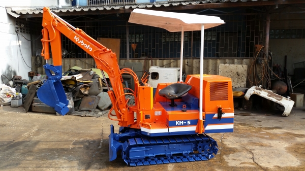 รถขุดจิ๋ว KUBOTA รุ่น KH-5- แทร็กเหล็ก ขึ้นรถ ปิคอัพได้ มือสองญี่ปุ่น รถขุดจิ๋ว KUBOTA รุ่น KH-5- แทร็กเหล็ก ขึ้นรถ ปิคอัพได้ มือสองญี่ปุ่น