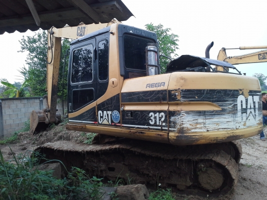 ประขายรถแบ็คโฮ cat 312