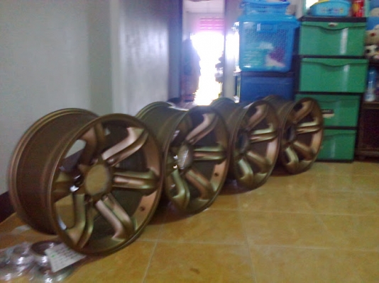 ล้อออฟโรด16ตราแรดดำพร้อมยางใหม่ดีสโตน26575R16MT