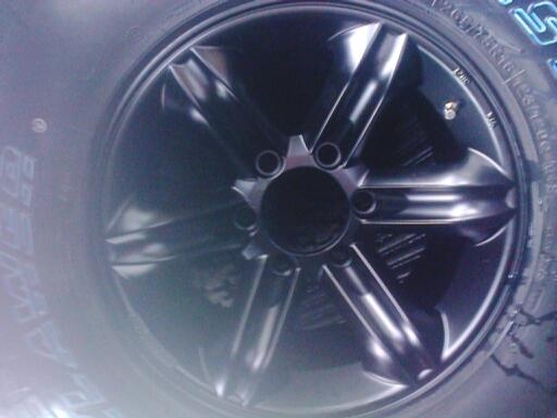 ล้อออฟโรด16ตราแรดดำพร้อมยางใหม่ดีสโตน26575R16MT