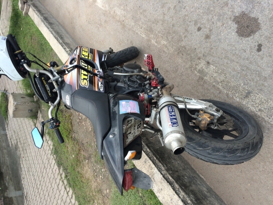 ขาย ksr. 110. สีแดงดำ