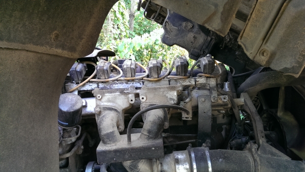 (ลดราคา)ขายรถISUZU 270 พ่วงแม่-ลูก NGV ดั๊มเกษตร ต่ออู่ซุ่นชัย