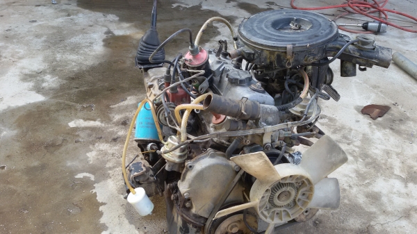 ขายเครืองพร้อมเกียร์โตต้าk5เบนซิน