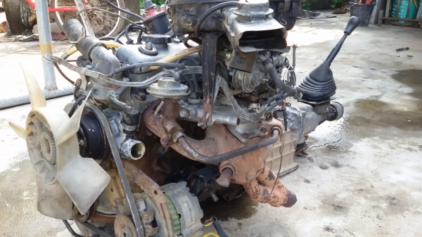 ขายเครืองพร้อมเกียร์โตต้าk5เบนซิน