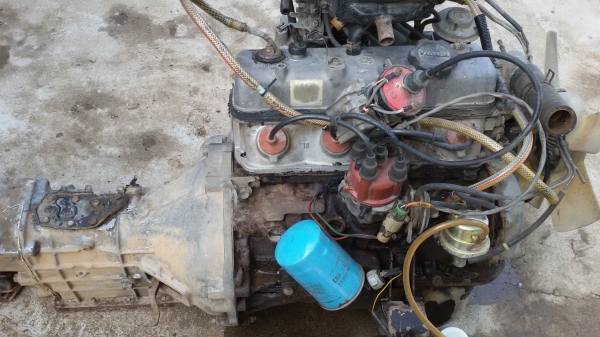 ขายเครืองพร้อมเกียร์โตต้าk5เบนซิน