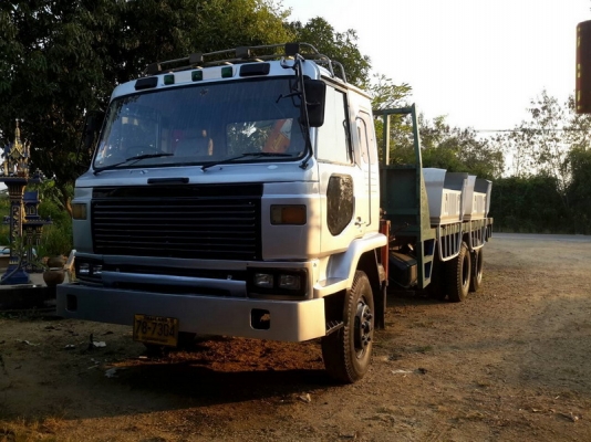 ขาย Nissan CD46V 10ล้อ เพลาเดียว พื้นเรียบ รถห้าง ปี95.