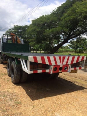 ขาย Nissan CD46V 10ล้อ เพลาเดียว พื้นเรียบ รถห้าง ปี95.