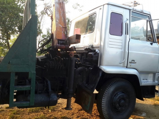 ขาย Nissan CD46V 10ล้อ เพลาเดียว พื้นเรียบ รถห้าง ปี95.