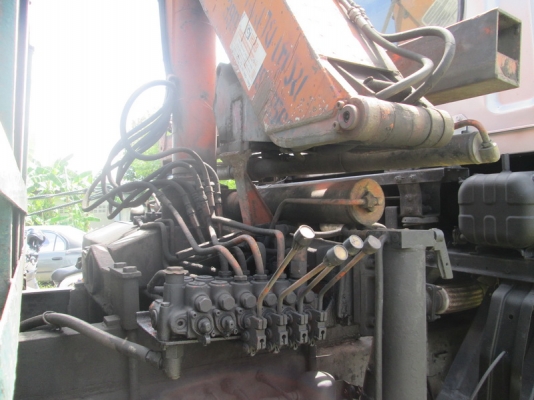 ขาย Nissan CD46V 10ล้อ เพลาเดียว พื้นเรียบ รถห้าง ปี95.