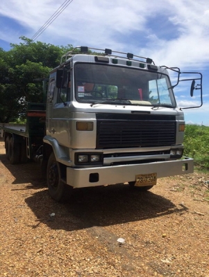 ขาย Nissan CD46V 10ล้อ เพลาเดียว พื้นเรียบ รถห้าง ปี95.