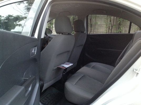 Chevrolet sonic LS วิ่ง 8000 กม.สภาพป้ายแดง