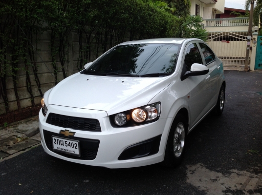 Chevrolet sonic LS วิ่ง 8000 กม.สภาพป้ายแดง