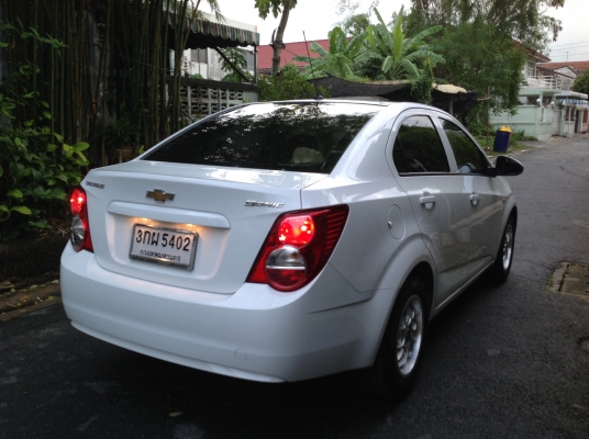 Chevrolet sonic LS วิ่ง 8000 กม.สภาพป้ายแดง