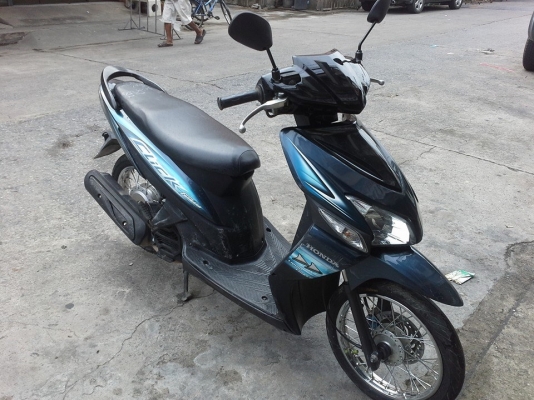 Mio amore ปี 51 ล้อแม็ค สีน้ำเงิน ดำ รถบ้าน สวย เครื่องเดิม เงียบกริบ