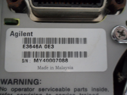 ขาย Agilent E3646A-0E3 DC Power Supply 8V-20V/3A-1.5A Dual Output ขาย Agilent E3646A-0E3 DC Power Supply 8V-20V/3A-1.5A Dual Output