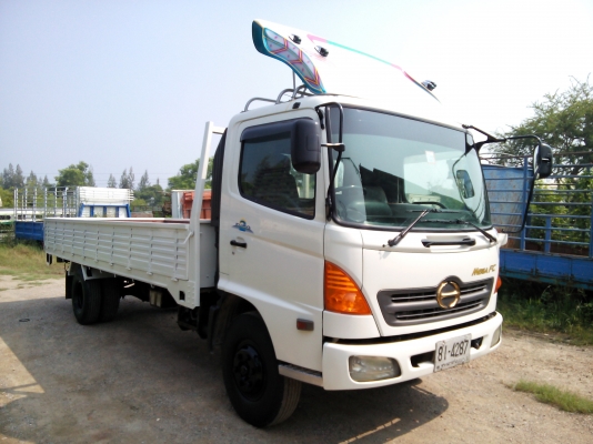 6 ล้อกลาง  *Euro.2*  HINO  MEGA  FC4J 150  แรงม้า  *ยาว 5.50 ม.*  สภาพพร้อมใช้งาน  * รถห้างแท้ * มีเล่มพร้อม *  ( ต่อคอกใหม่ให้ )