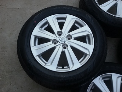 ขายล้อแม็กป้ายแดงTOYOTA New VIOS พร้อมยาง ปี 14   4  ล้อ