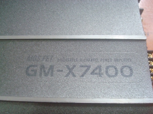 carrozzeria (Pioneer) GM-X7400