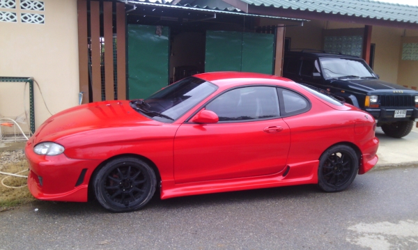 รถ Hyundai Tiburon  แต่งสวย